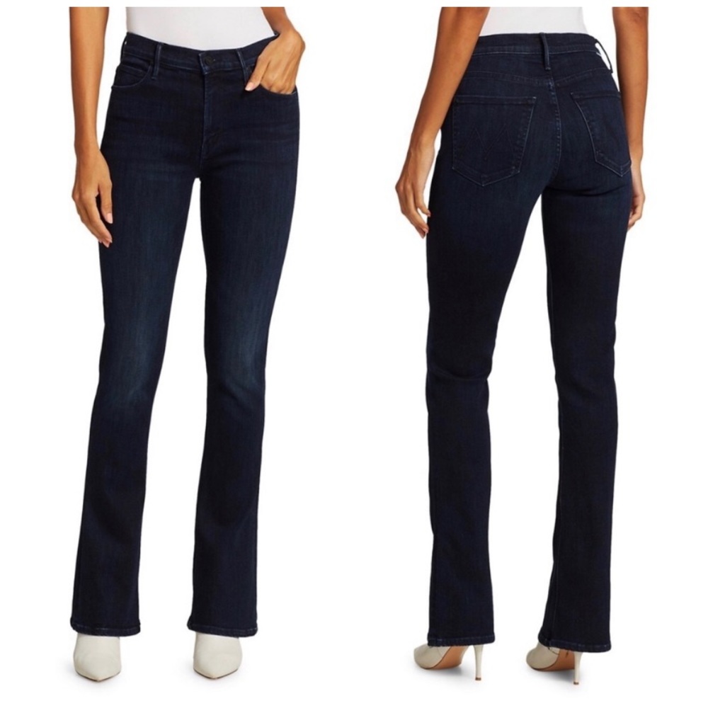 MOTHER Runaway Bootcut Jeans in Howling At The Disco Ball 28